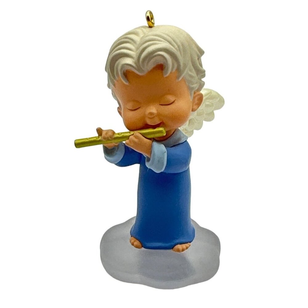 Hallmark Keepsake Angel Ornament Marys Angels Veronica 2006 Number 19 Flute Picc